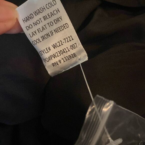 Nordstrom Wishlist V Neck Long Sleeve A-Line Dress S/M New - Picture 7 of 10